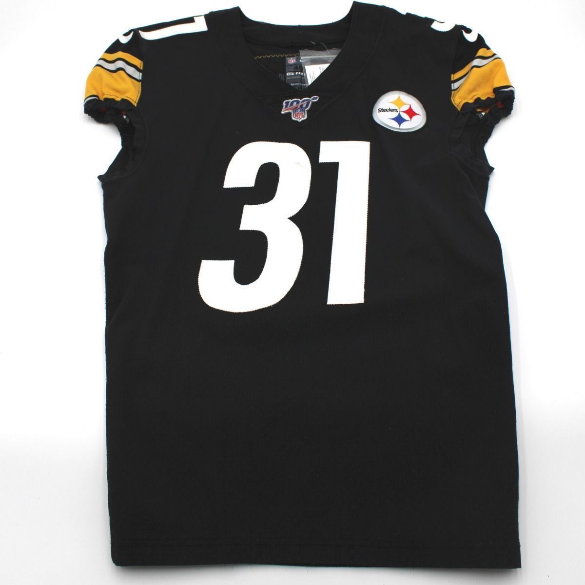 Pittsburgh Steelers #31 Justin Layne 2019 Game Used Home Jersey 2 Pittsburgh Steelers #31 Justin Layne 2019 Game Used Home Jersey
