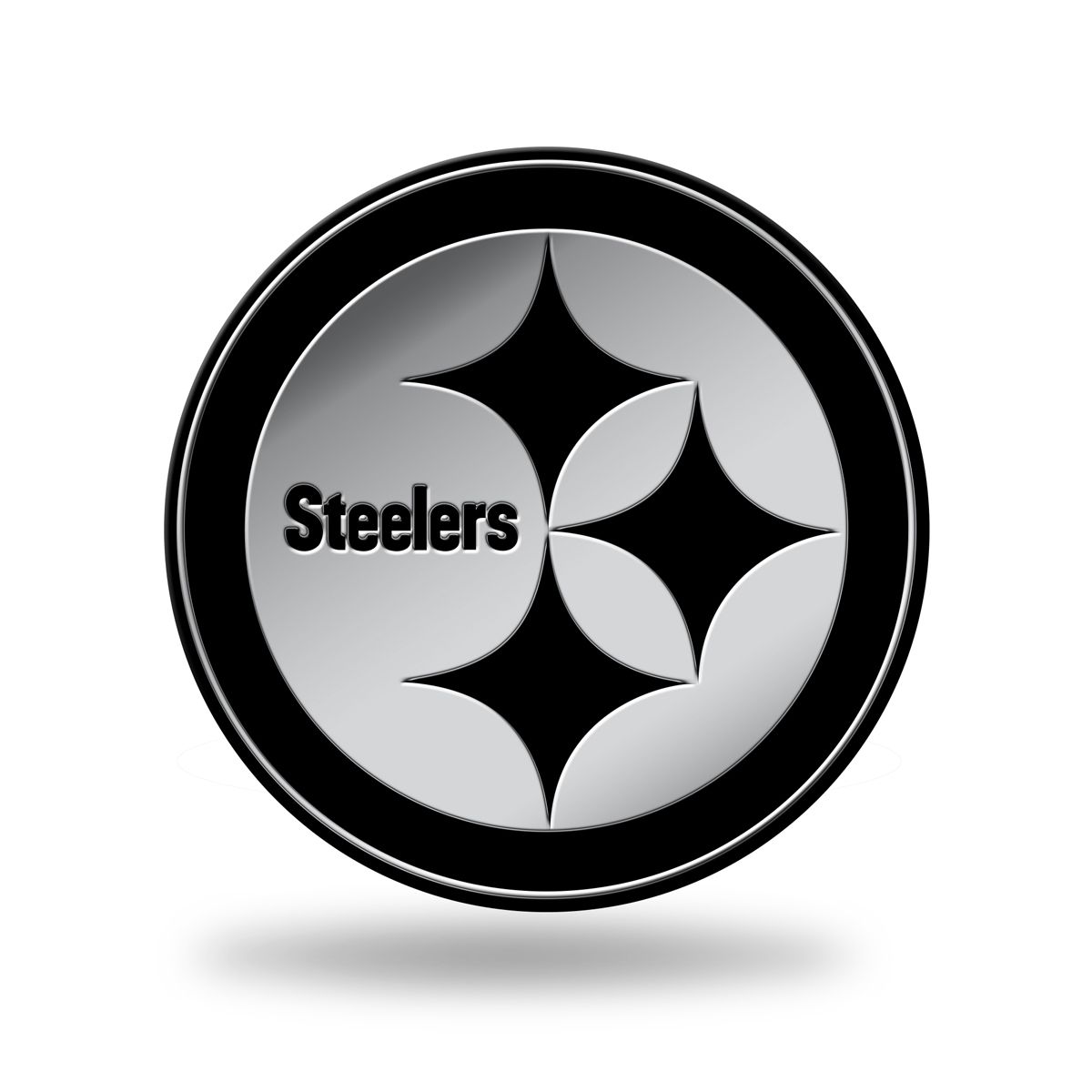 Pittsburgh Steelers Plastic Auto Emblem Logo 1 Pittsburgh Steelers Plastic Auto Emblem Logo