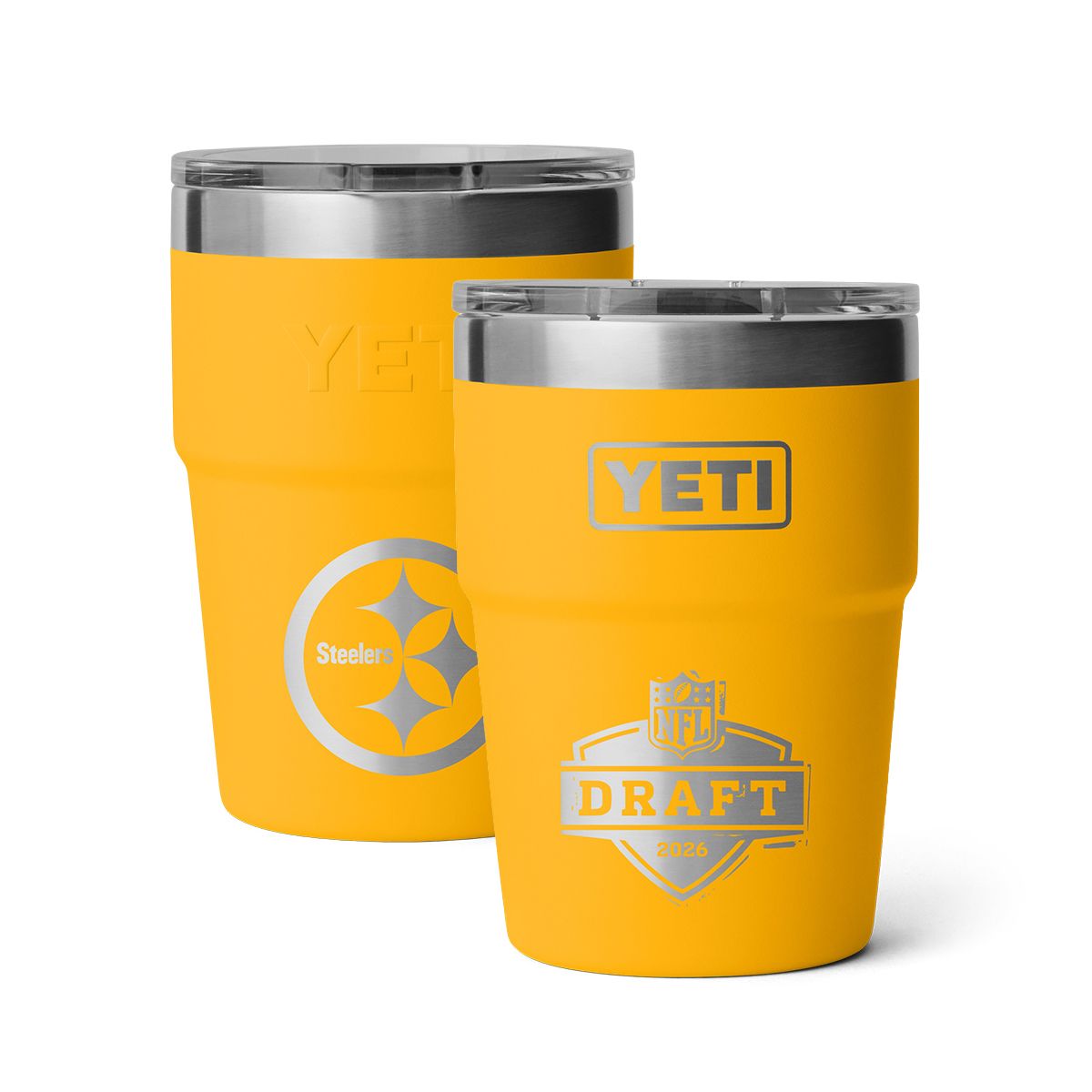 Pittsburgh Steelers Yeti 16oz Draft Pittsburgh Gold Stack Cup 8 Pittsburgh Steelers Yeti 16oz Draft Pittsburgh Gold Stack Cup