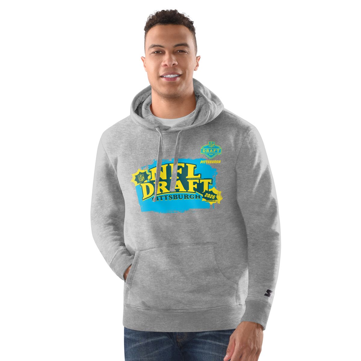 Pittsburgh Steelers Men's GIII Draft Pullover Fleece Hoodie 19 Pittsburgh Steelers Men's GIII Draft Pullover Fleece Hoodie