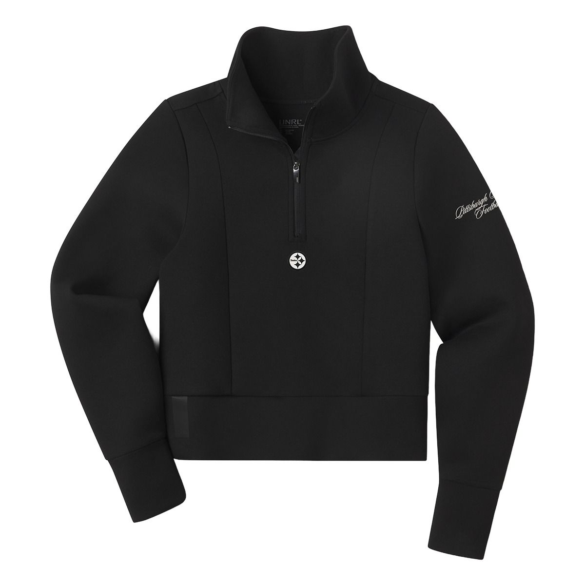 Pittsburgh Steelers Women's UNRL Signature Luxbreak 1/2 Zip
