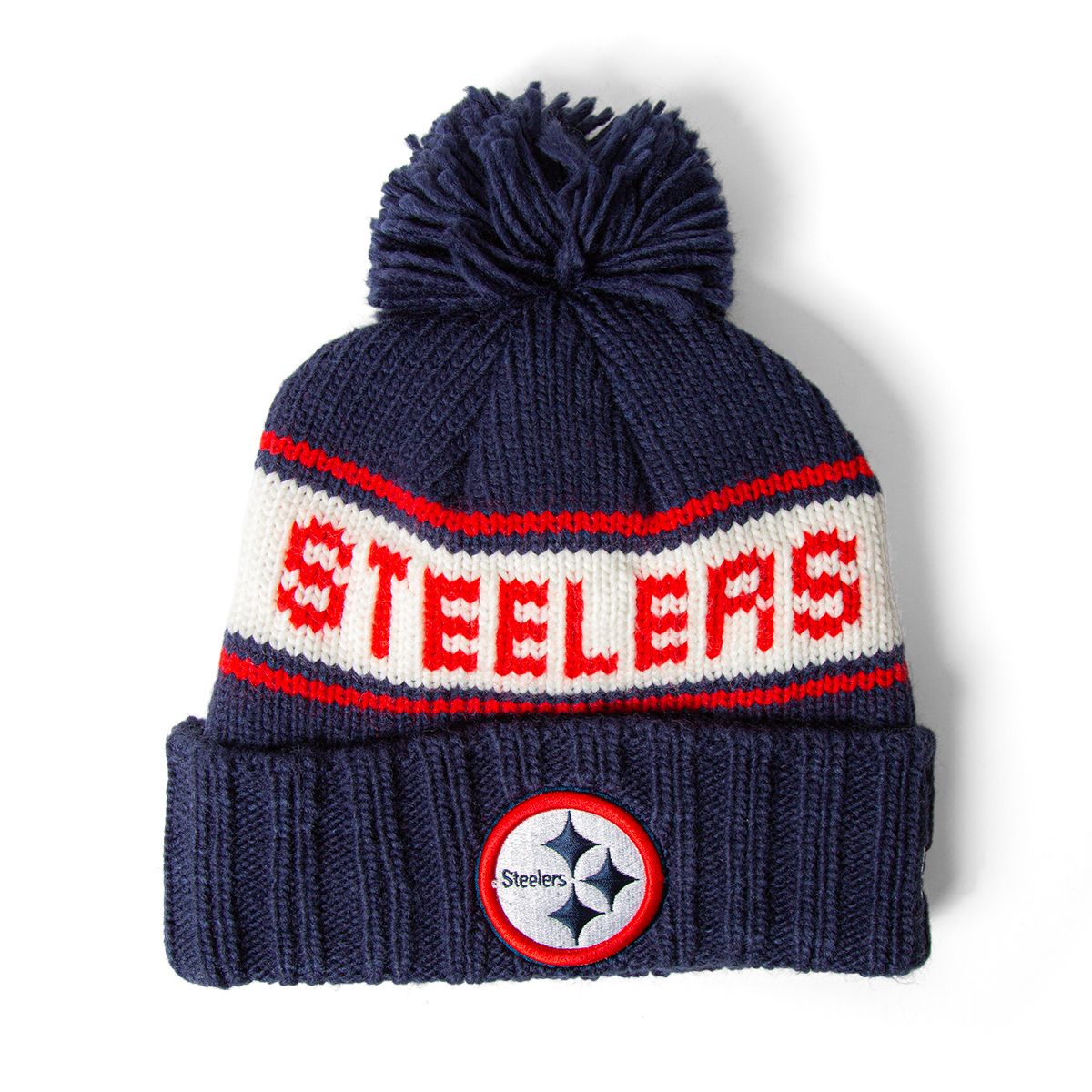 Pittsburgh Steelers New Era America 250 Blue Knit Hat