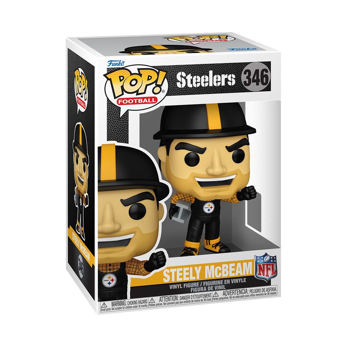 Pittsburgh Steelers Funko Pop Steely McBeam