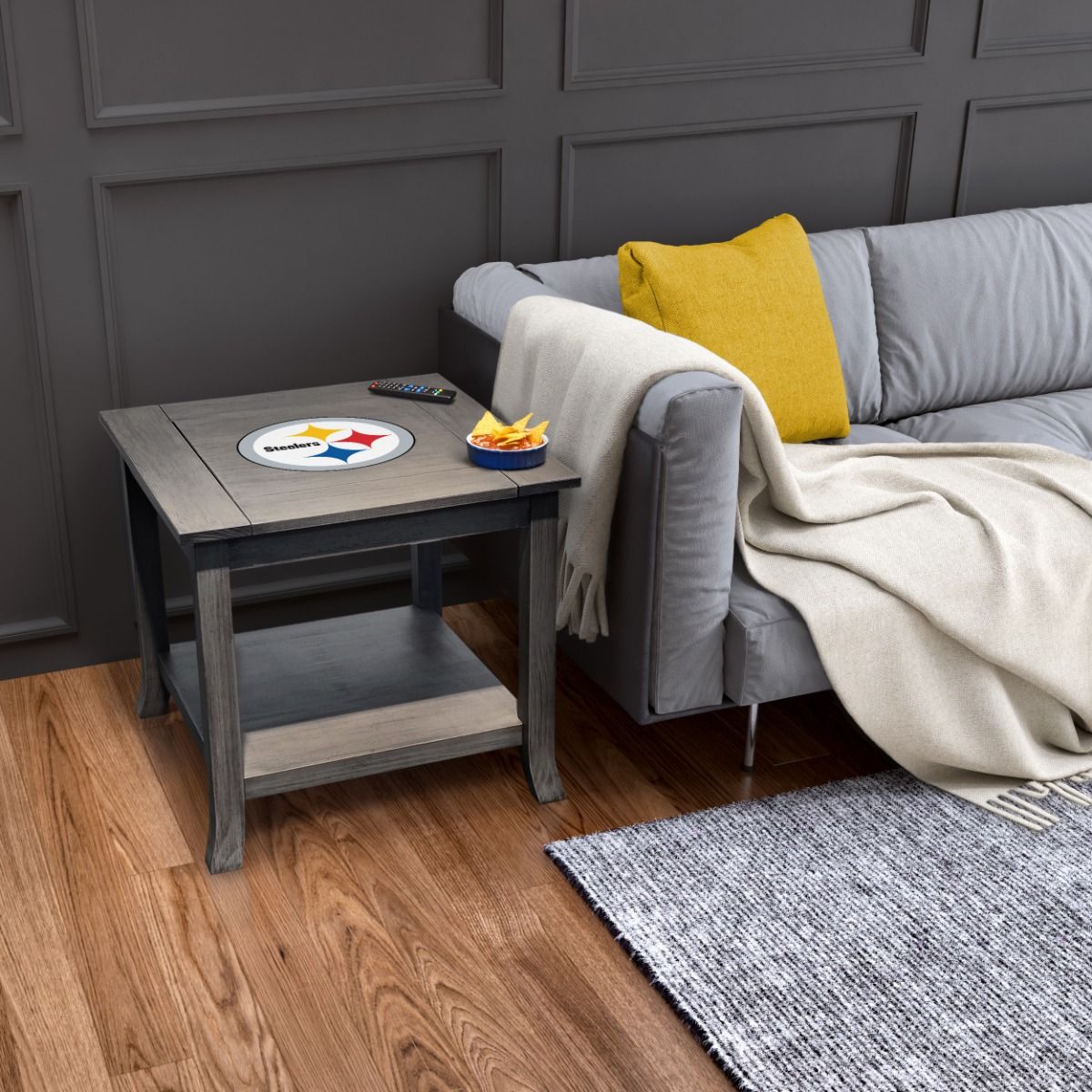Pittsburgh Steelers Game Day Side Table 4 Pittsburgh Steelers Game Day Side Table