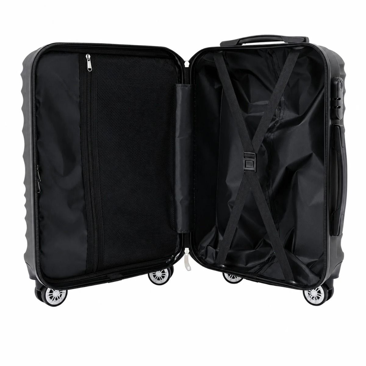 Pittsburgh Steelers 21" Color Blitz Hard-Shell Black Carry-On Spinner Luggage 5 Pittsburgh Steelers 21" Color Blitz Hard-Shell Black Carry-On Spinner Luggage