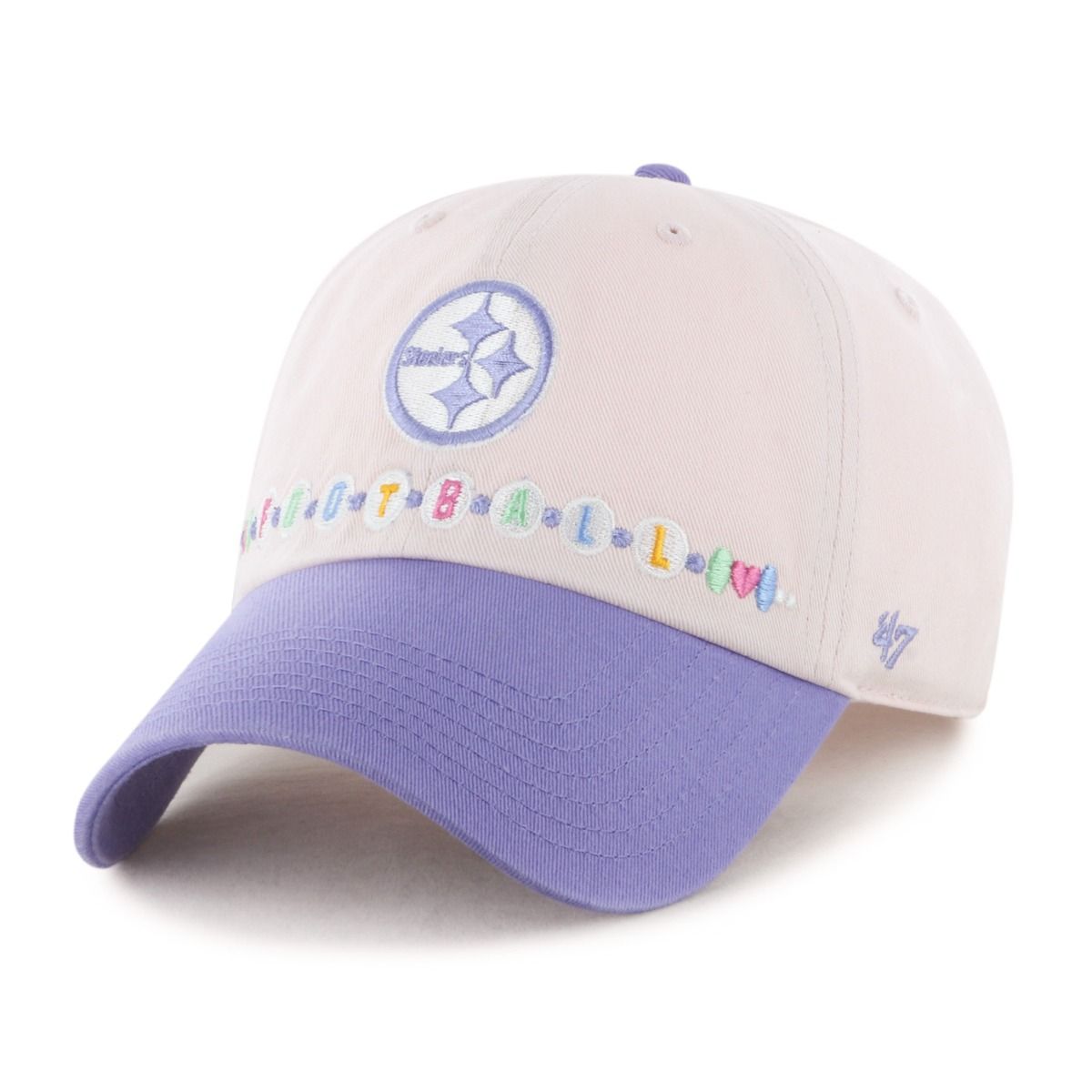 Pittsburgh Steelers Girl's '47 Brand Friendship Clean Up Hat