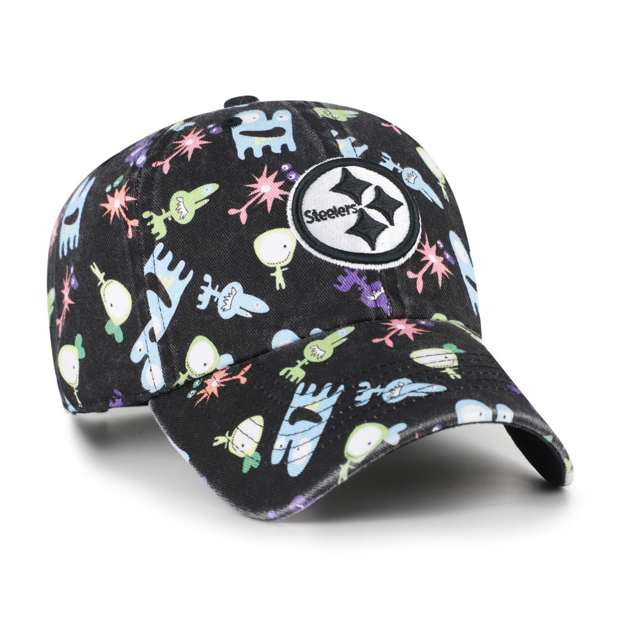 Pittsburgh Steelers Youth '47 Brand Space Critters Clean Up Hat