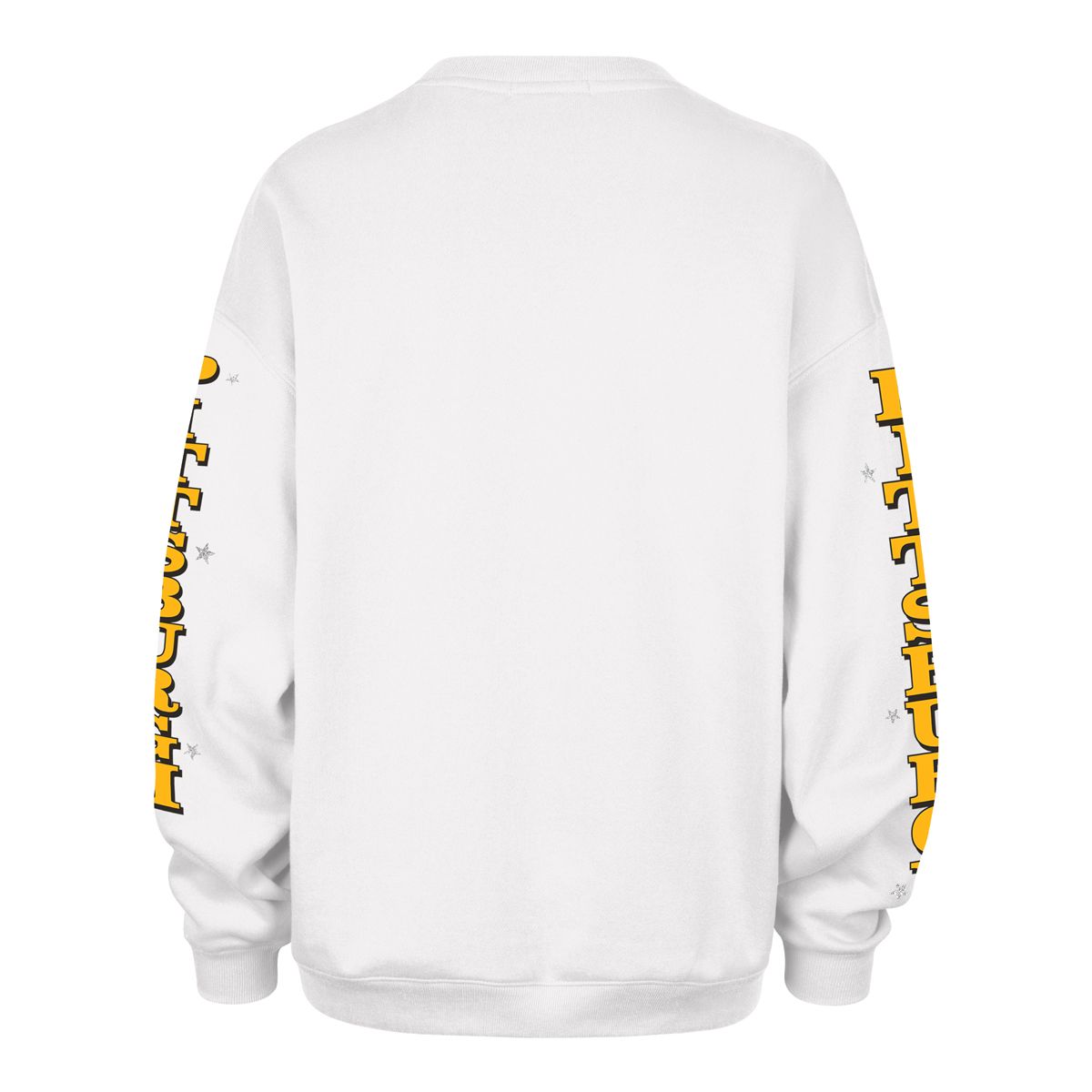 Pittsburgh Steelers Women's '47 Brand Thunderous Oversized Crew 2 Pittsburgh Steelers Women's '47 Brand Thunderous Oversized Crew