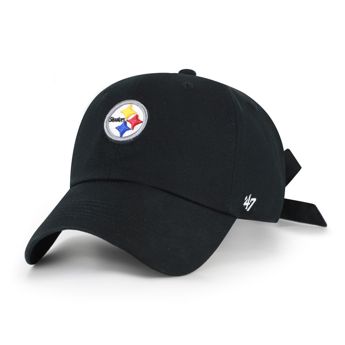 Pittsburgh Steelers Women's '47 Brand Bow Clean Up Hat