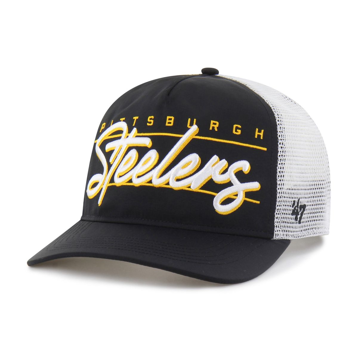 Pittsburgh Steelers '47 Brand Condor Mesh Hitch Hat