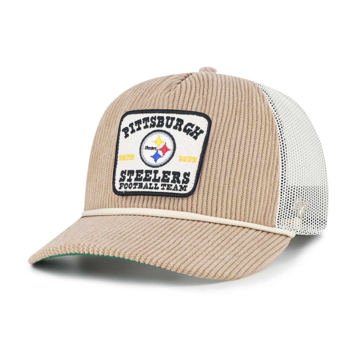 Pittsburgh Steelers '47 Brand Cord Hitch Hat