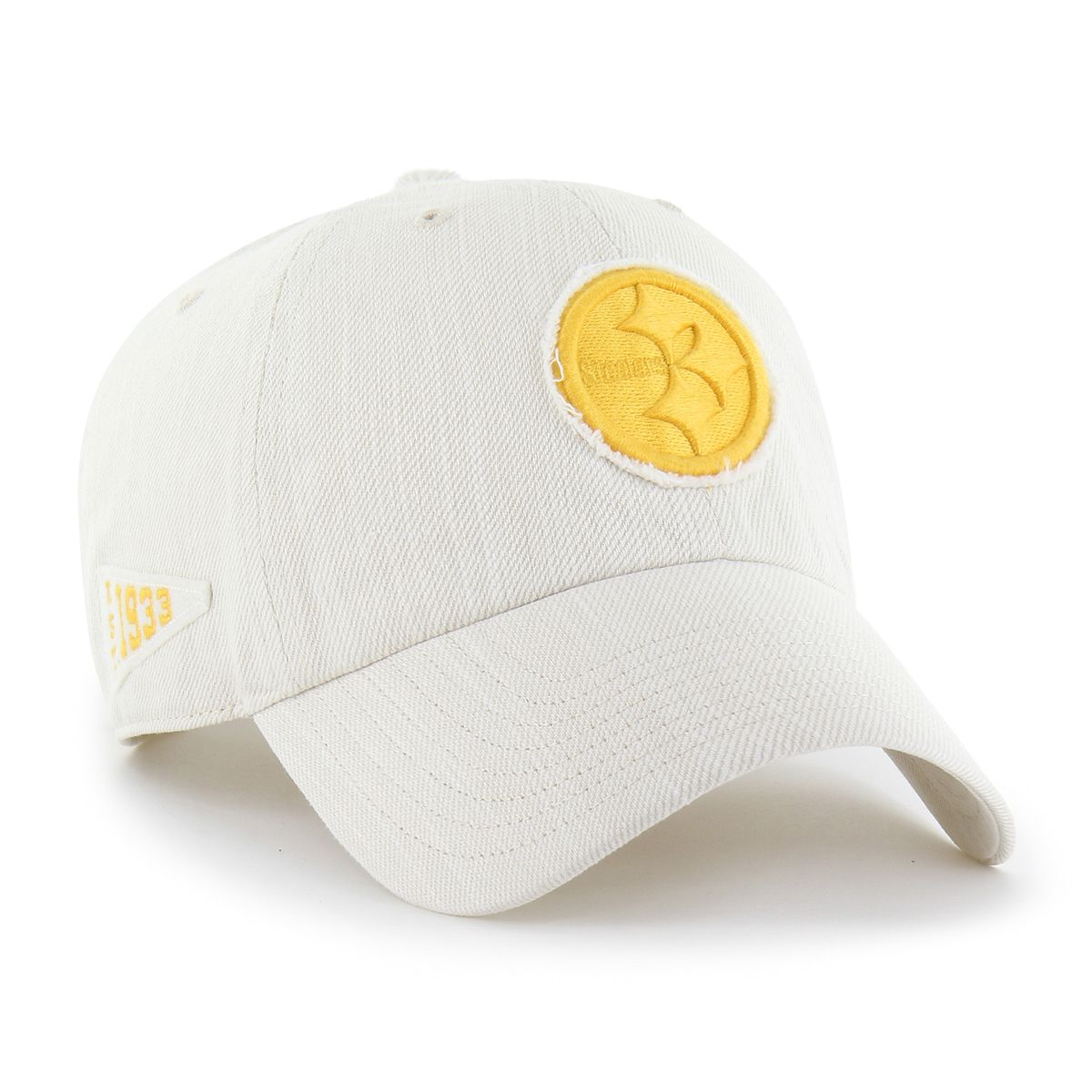 Pittsburgh Steelers '47 Brand Color Rush Tan Clean Up Hat