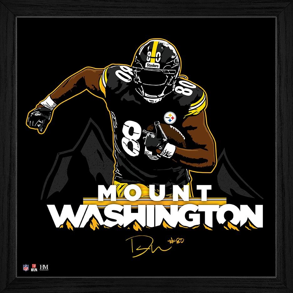 Pittsburgh Steelers #80 Darnell Washington Impact 13" x 13" Framed Photo