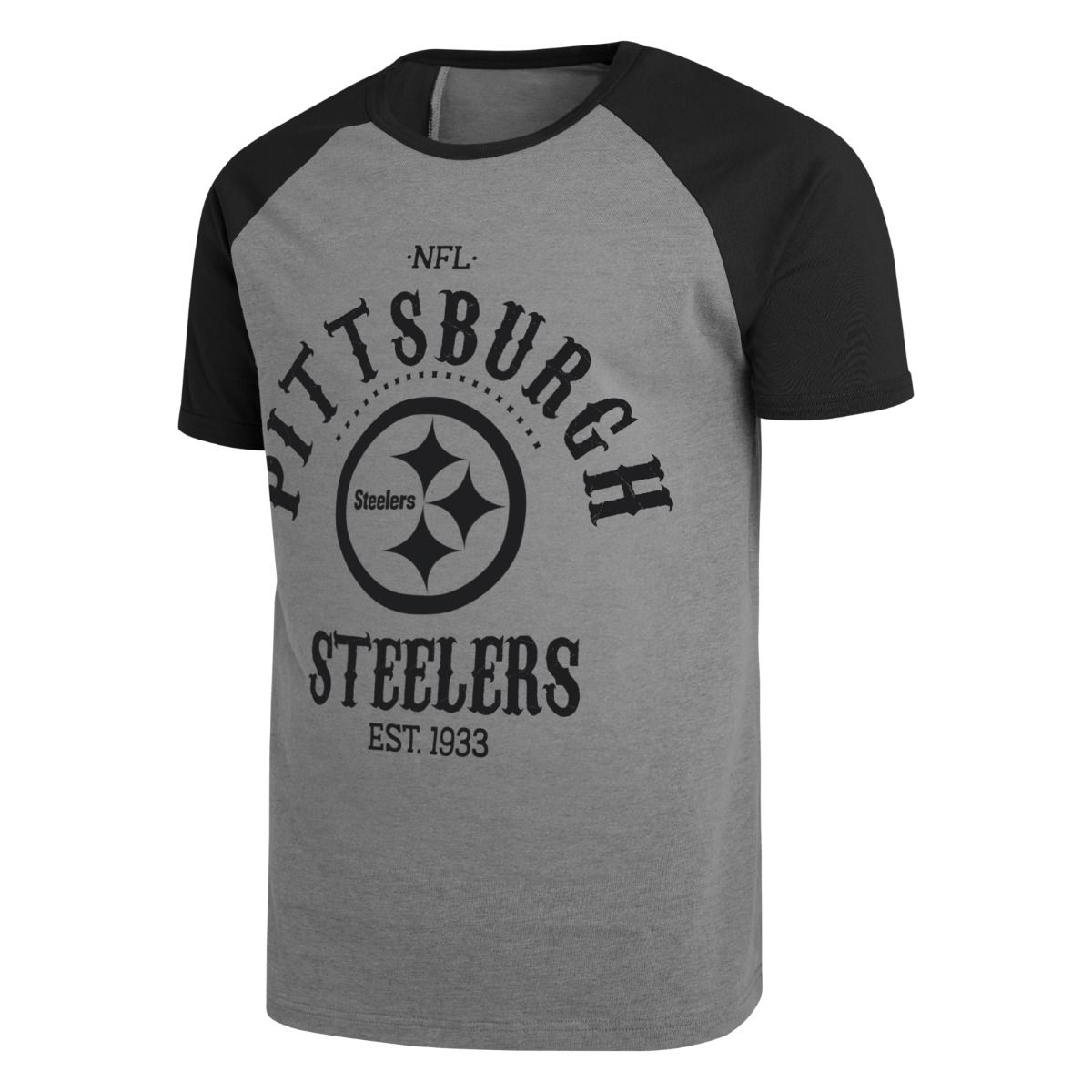 Pittsburgh Steelers Men's Darius Rucker Raglan Short Sleeve T-Shirt