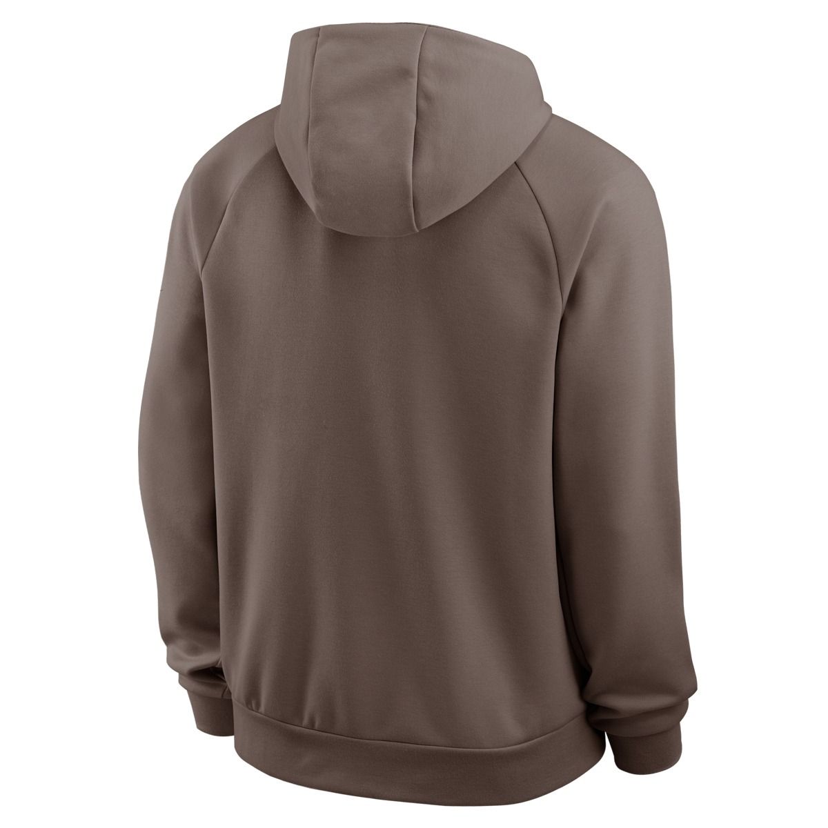Pittsburgh Steelers Men's Nike Regarged Dri-FIT Brown Pullover Hoodie