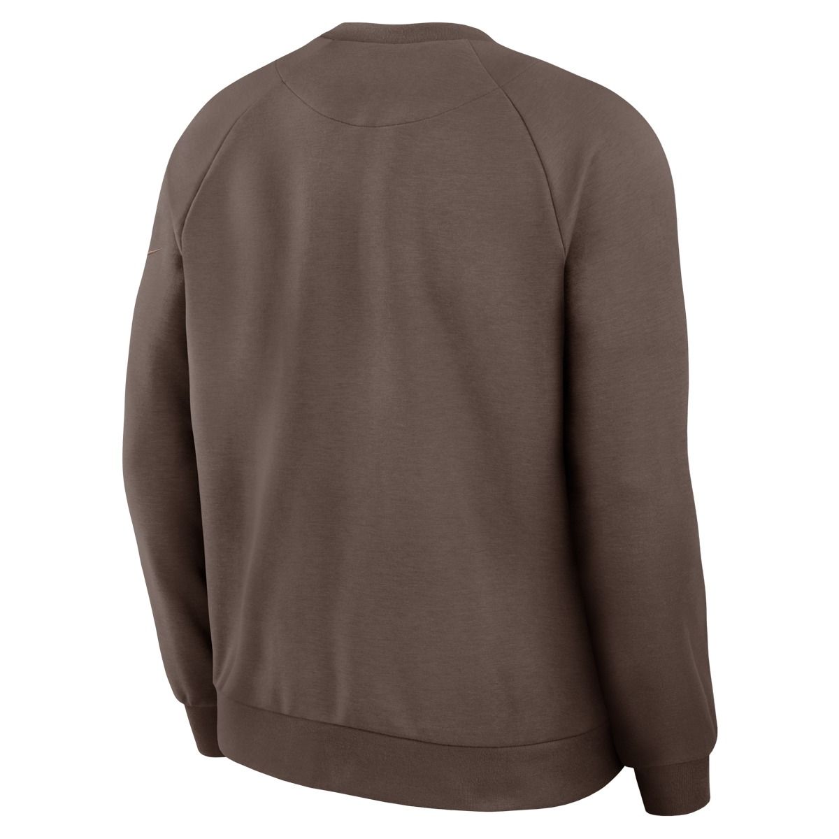 Pittsburgh Steelers Men's Nike Regarged Dri-FIT Brown Crewneck