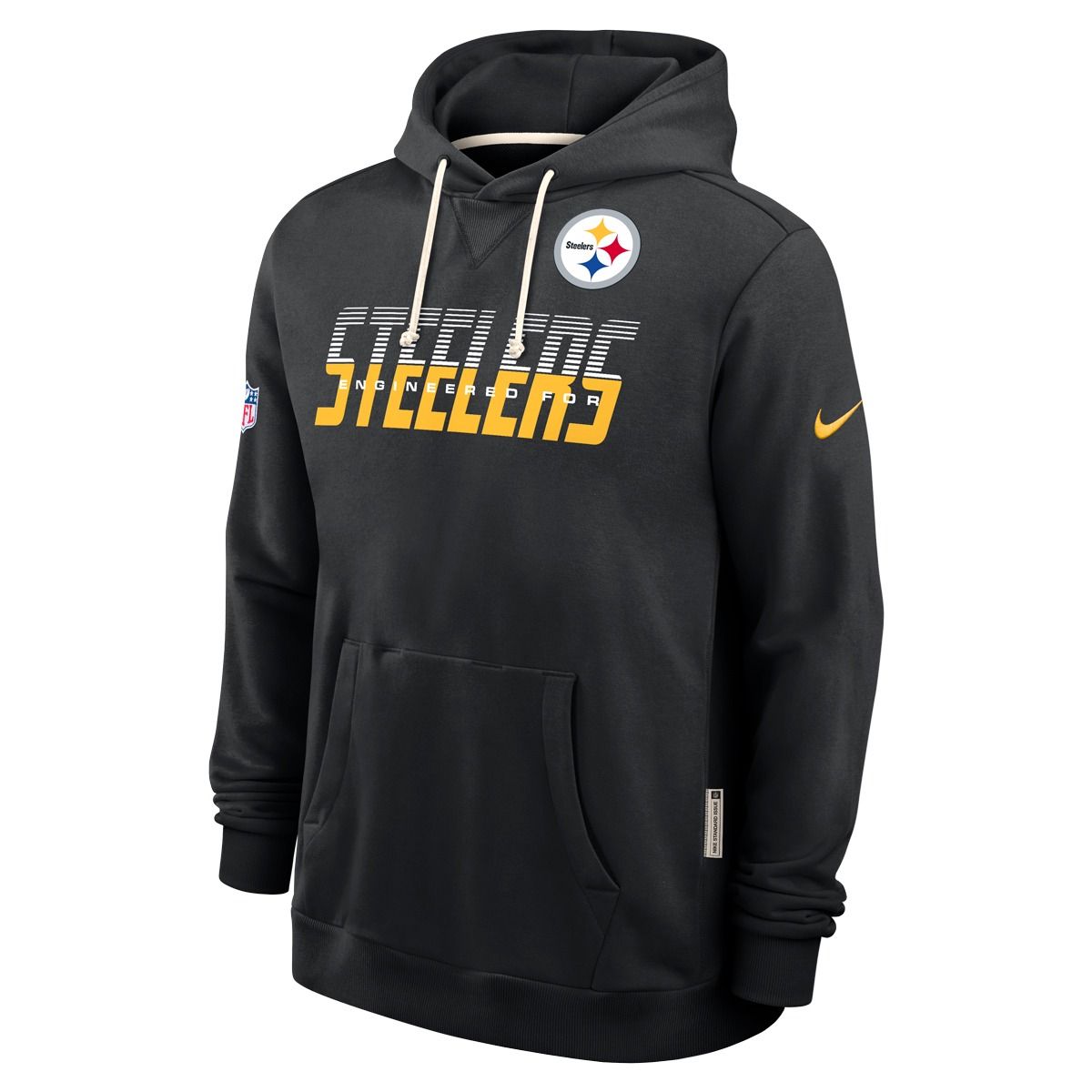 Pittsburgh Steelers Men's Nike Standard Issue Sideline Pullover Fleece Hoodie