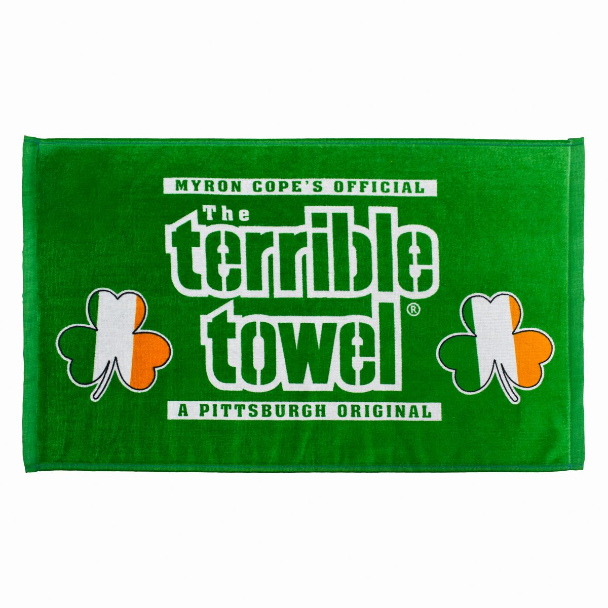Pittsburgh Steelers Green Tri Color Shamrocks Terrible Towel® 1 Pittsburgh Steelers Green Tri Color Shamrocks Terrible Towel®