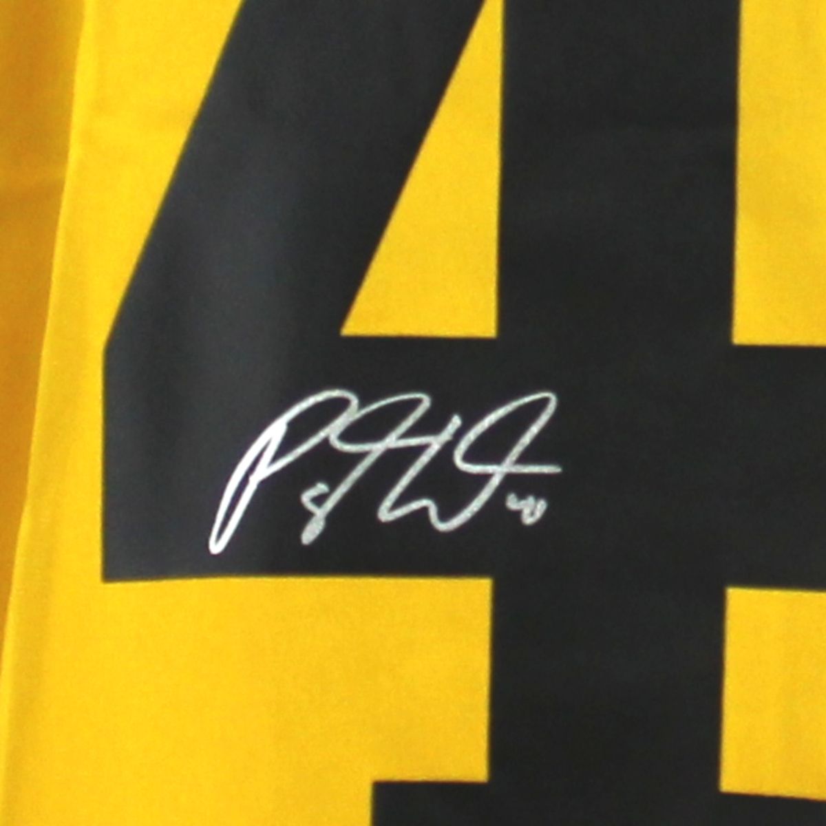Pittsburgh Steelers #Payton Wilson Autographed Nike Replica 1933 Legacy Jersey 2 Pittsburgh Steelers #Payton Wilson Autographed Nike Replica 1933 Legacy Jersey