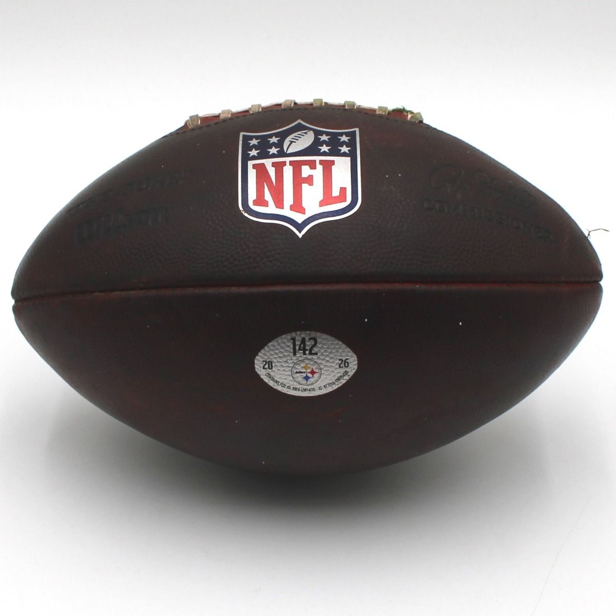 Pittsburgh Steelers Game Used Football 2026-142 vs Buffalo Bills 8.27.26 with Photo Match