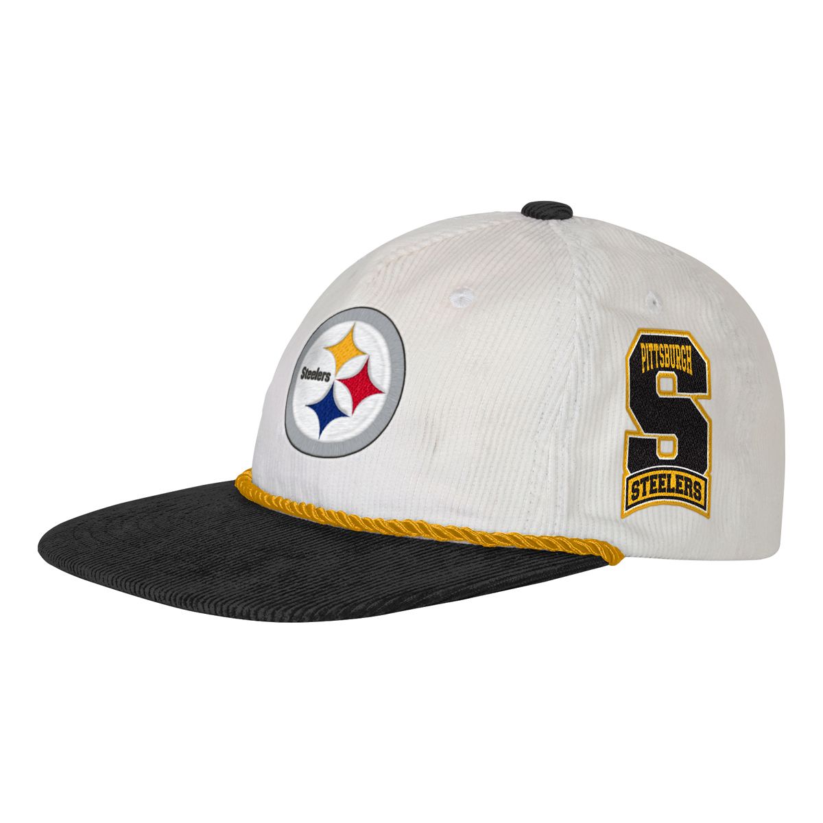 Pittsburgh Steelers Youth Cover Zero Two Tone Hat