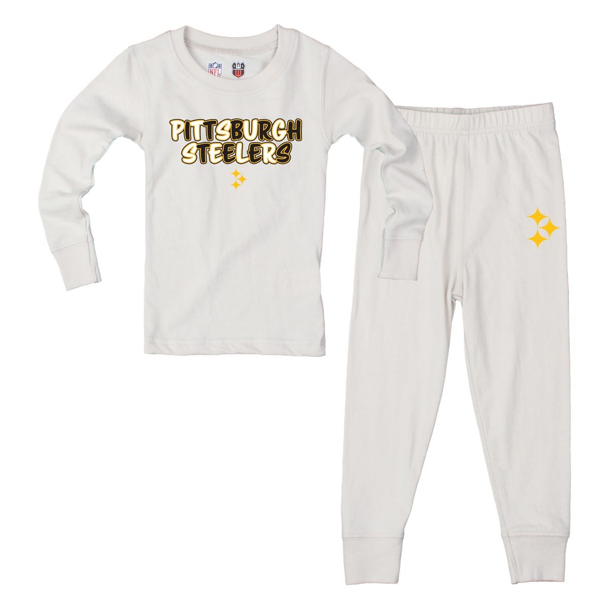Pittsburgh Steelers Toddler Girl's Jie Jie Sleep Set 1 Pittsburgh Steelers Toddler Girl's Jie Jie Sleep Set