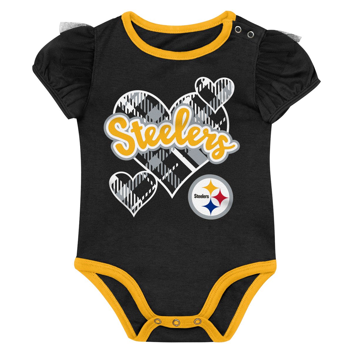 Pittsburgh Steelers Newborn Fumble Fairy 3 Piece Set