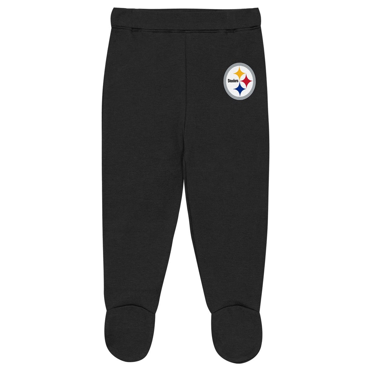 Pittsburgh Steelers Newborn Huddles & Giggles 3 Piece Set 3 Pittsburgh Steelers Newborn Huddles & Giggles 3 Piece Set