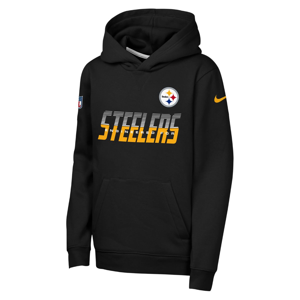 Pittsburgh Steelers Youth Nike Sideline Pullover Hoodie
