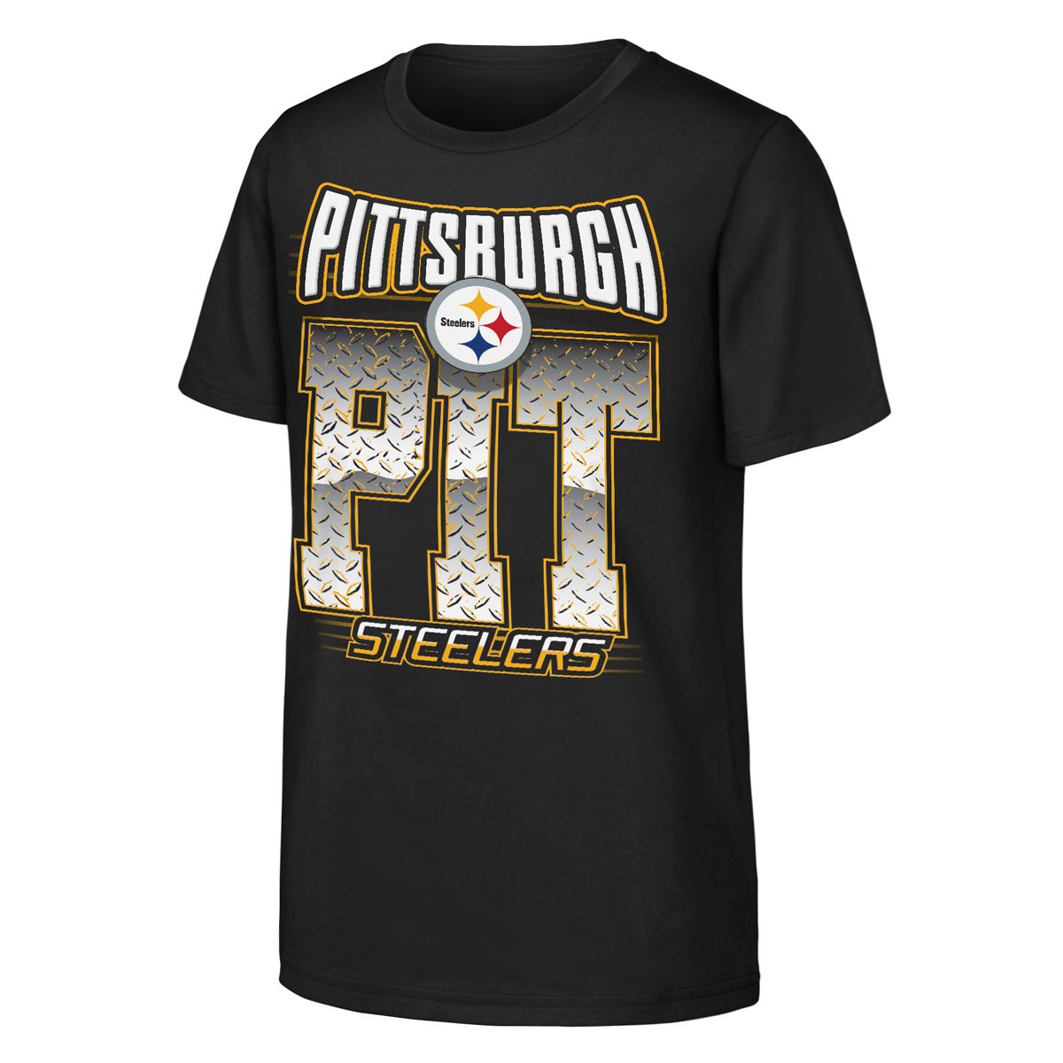 Pittsburgh Steelers Youth Gridiron Short Sleeve T-Shirt