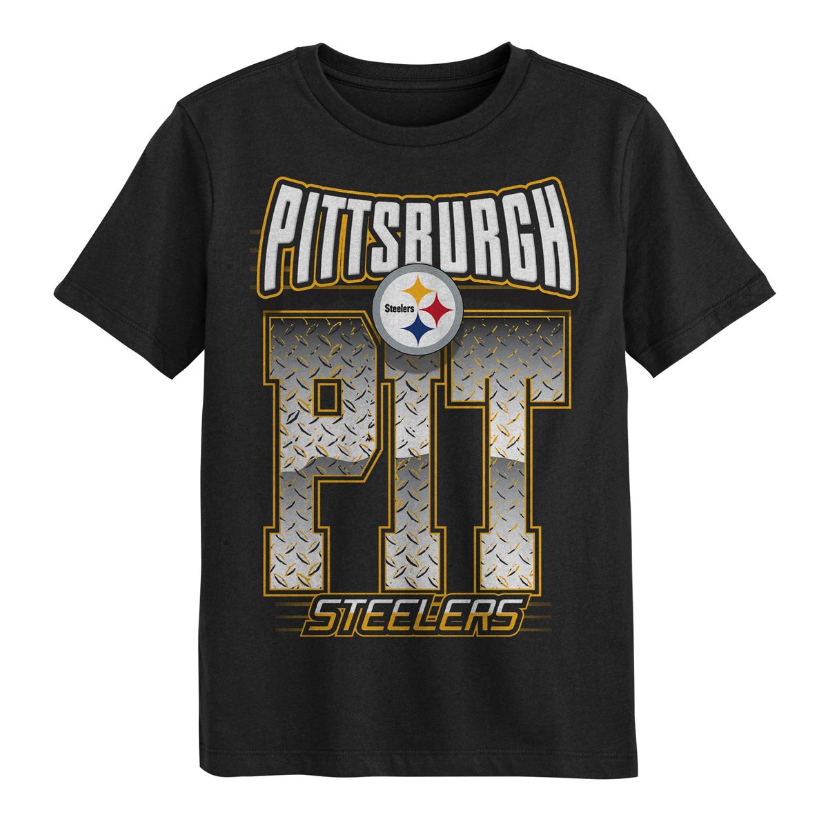 Pittsburgh Steelers Little Boy's Gridiron Short Sleeve T-Shirt