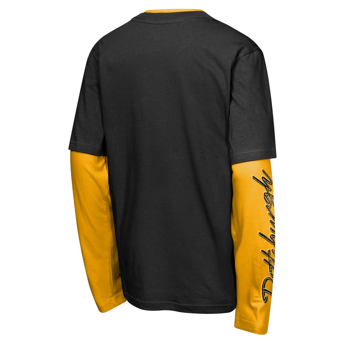 Pittsburgh Steelers Youth Motion 3 in 1 Combo Long Sleeve T-Shirt 4 Pittsburgh Steelers Youth Motion 3 in 1 Combo Long Sleeve T-Shirt