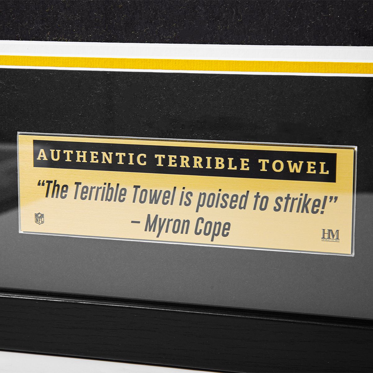 Pittsburgh Steelers Terrible Towel Bronze Coin Frame 3 Pittsburgh Steelers Terrible Towel Bronze Coin Frame
