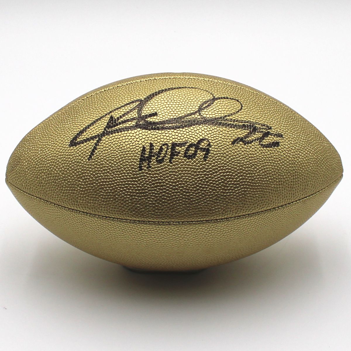Pittsburgh Steelers #26 Rod Woodson Autographed Replica Gold Football 2 Pittsburgh Steelers #26 Rod Woodson Autographed Replica Gold Football