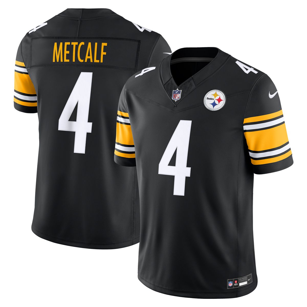 DK Metcalf #4 Men's Nike Vapor F.U.S.E. Stitched Limited Home Jersey 3 DK Metcalf #4 Men's Nike Vapor F.U.S.E. Stitched Limited Home Jersey