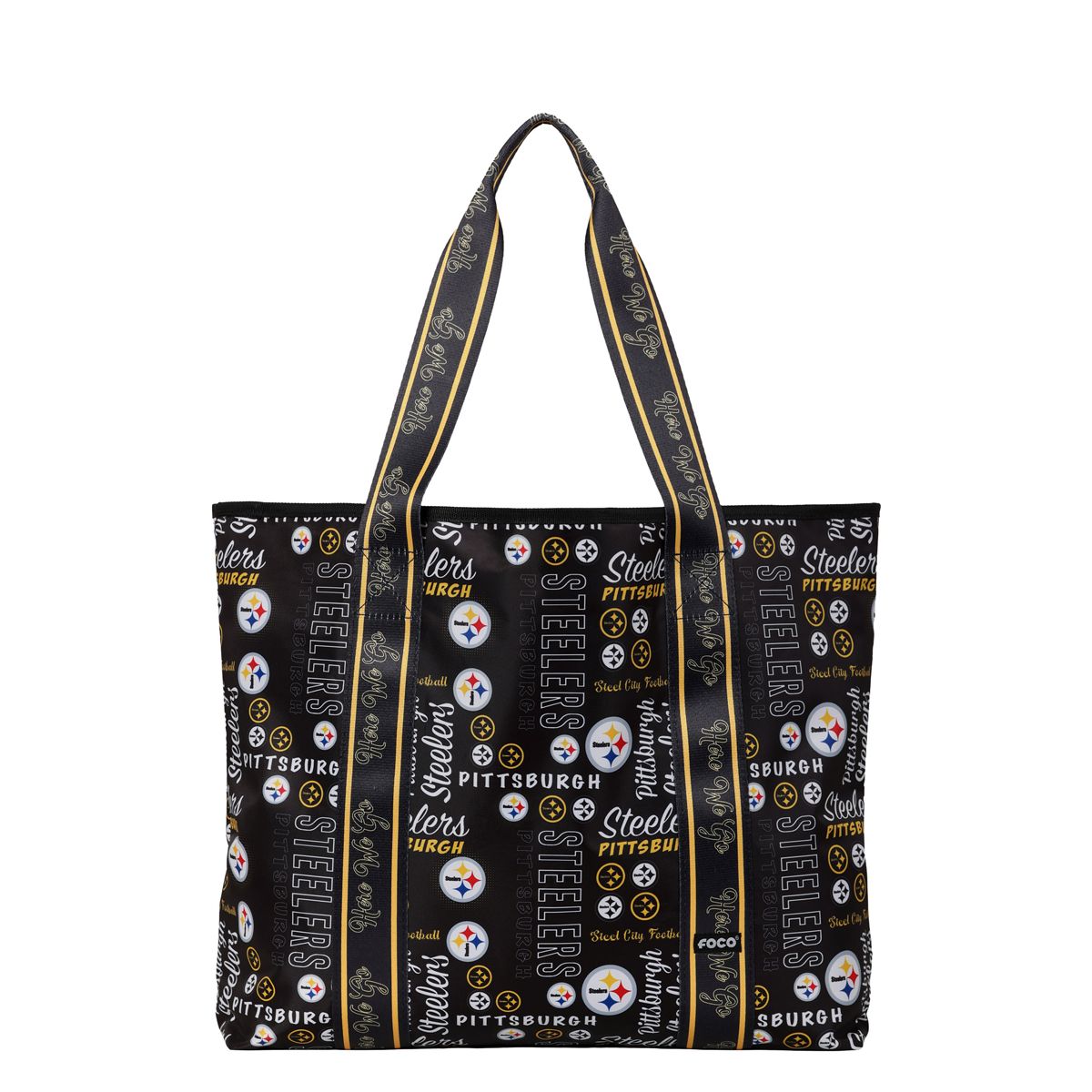 Pittsburgh Steelers Repeat Design Tote Bag 5 Pittsburgh Steelers Repeat Design Tote Bag