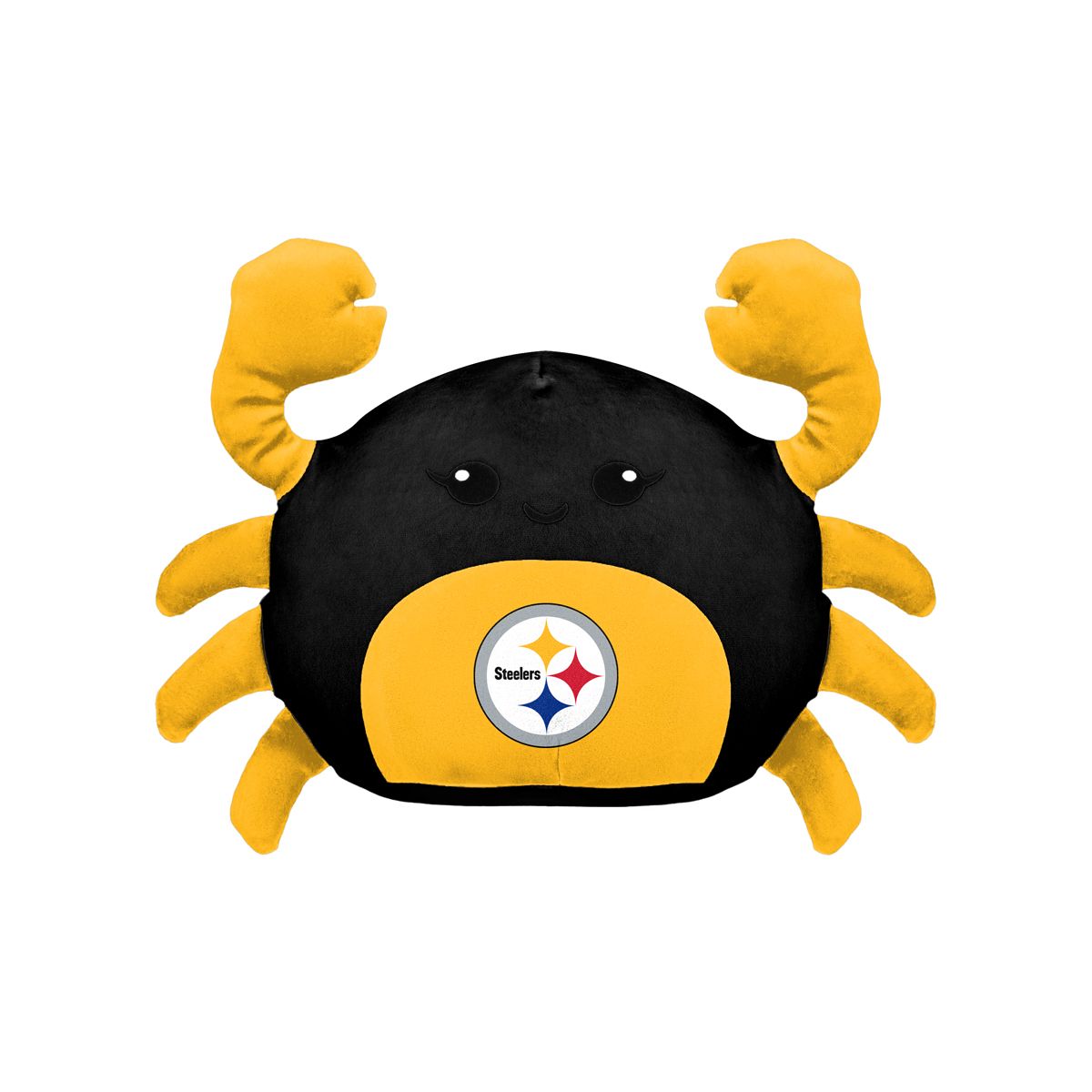 Pittsburgh Steelers Squisherz Crab Plush 5 Pittsburgh Steelers Squisherz Crab Plush