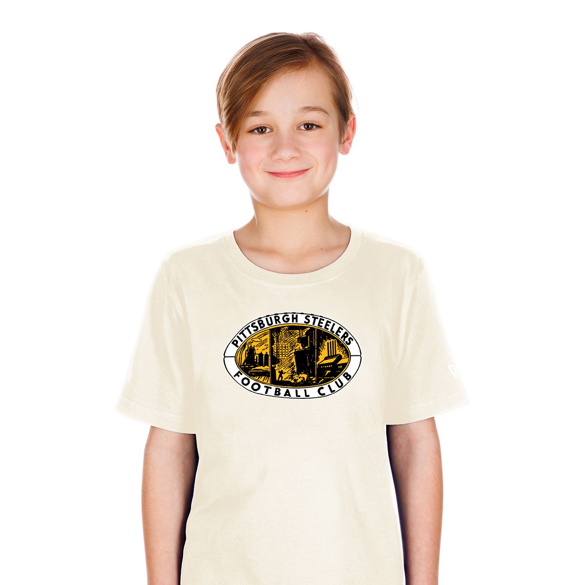 Pittsburgh Steelers Youth New Era Historic Short Sleeve T-Shirt 1 Pittsburgh Steelers Youth New Era Historic Short Sleeve T-Shirt