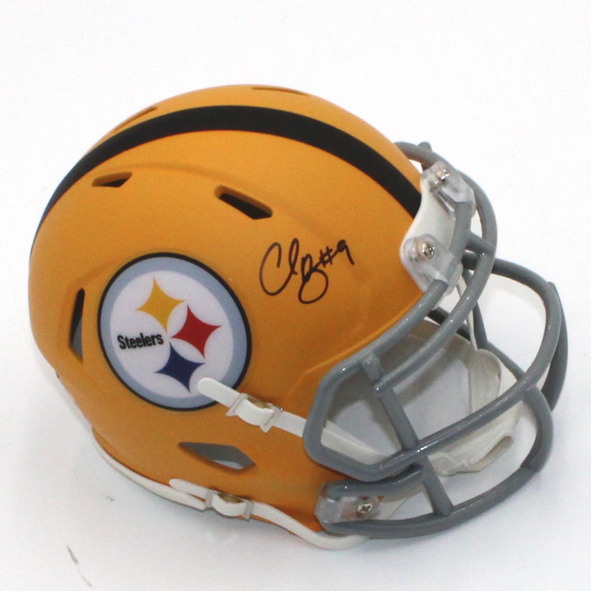 Pittsburgh Steelers #9 Chris Boswell Autographed Riddell Speed 1933 Legacy Collection Mini Helmet 3 Pittsburgh Steelers #9 Chris Boswell Autographed Riddell Speed 1933 Legacy Collection Mini Helmet