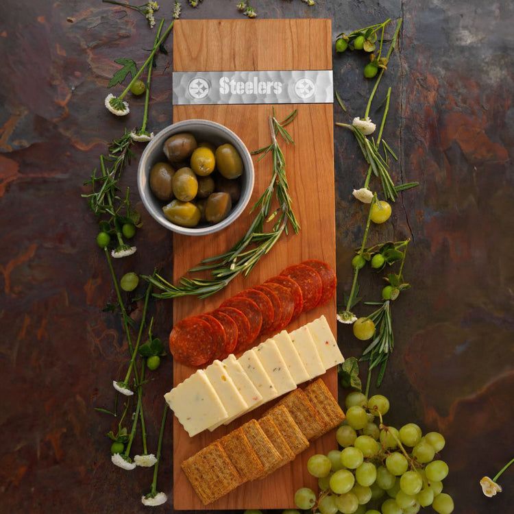Pittsburgh Steelers Cherry Charcuterie Board