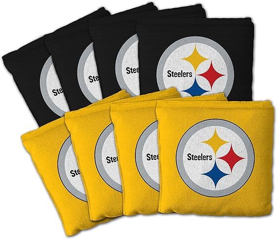 Pittsburgh Steelers Cornhole Bags 8PK 11 Pittsburgh Steelers Cornhole Bags 8PK