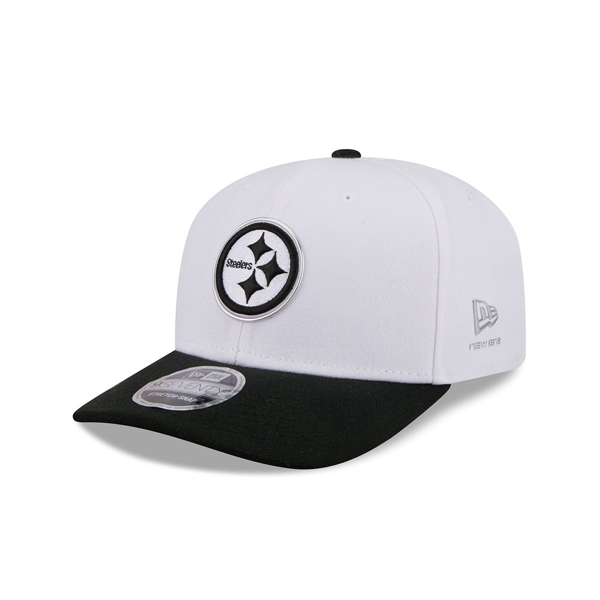 Pittsburgh Steelers New Era 9SEVENTY Draft White Hat 19 Pittsburgh Steelers New Era 9SEVENTY Draft White Hat