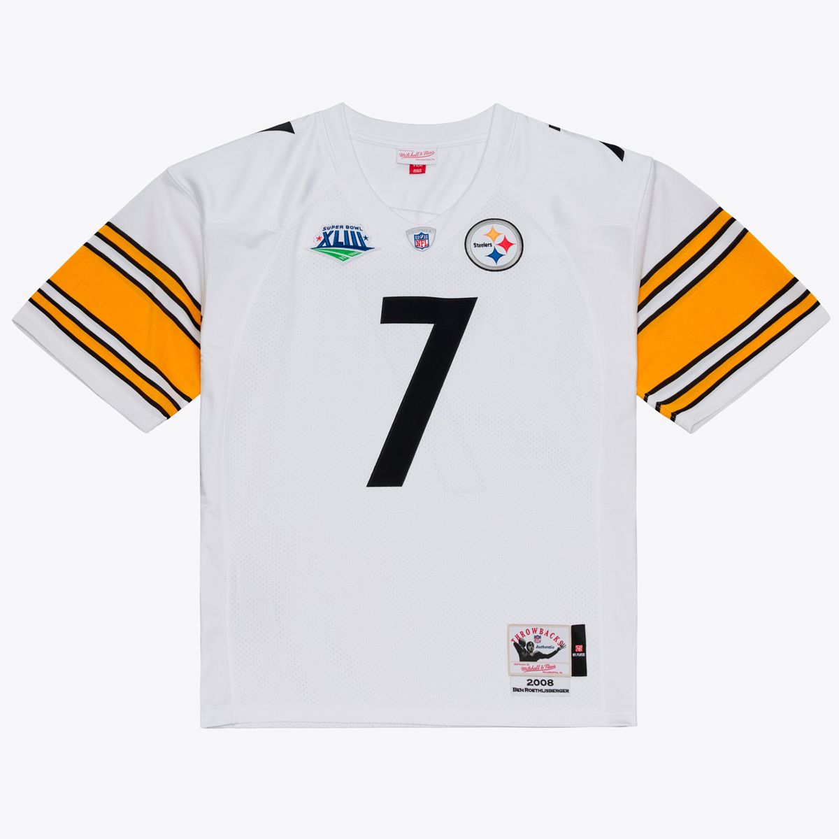 Ben Roethlisberger #7 Mitchell & Ness Authentic 2008 SBXLIII Jersey