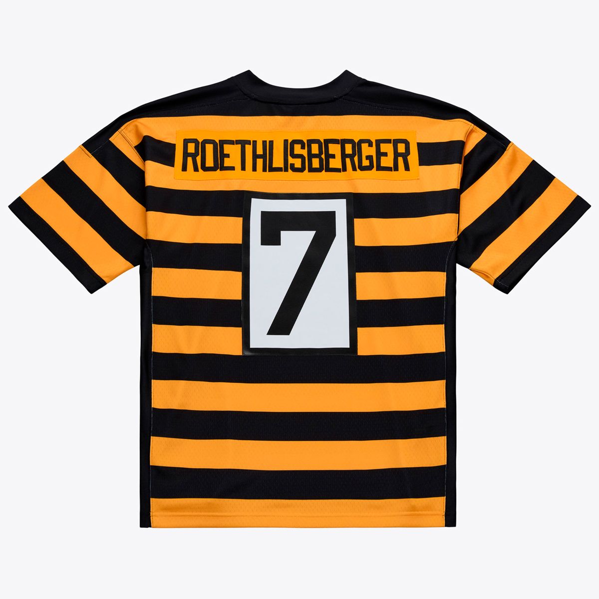 Ben Roethlisberger #7 Mitchell & Ness Limited/Replica 2016 Striped Jersey