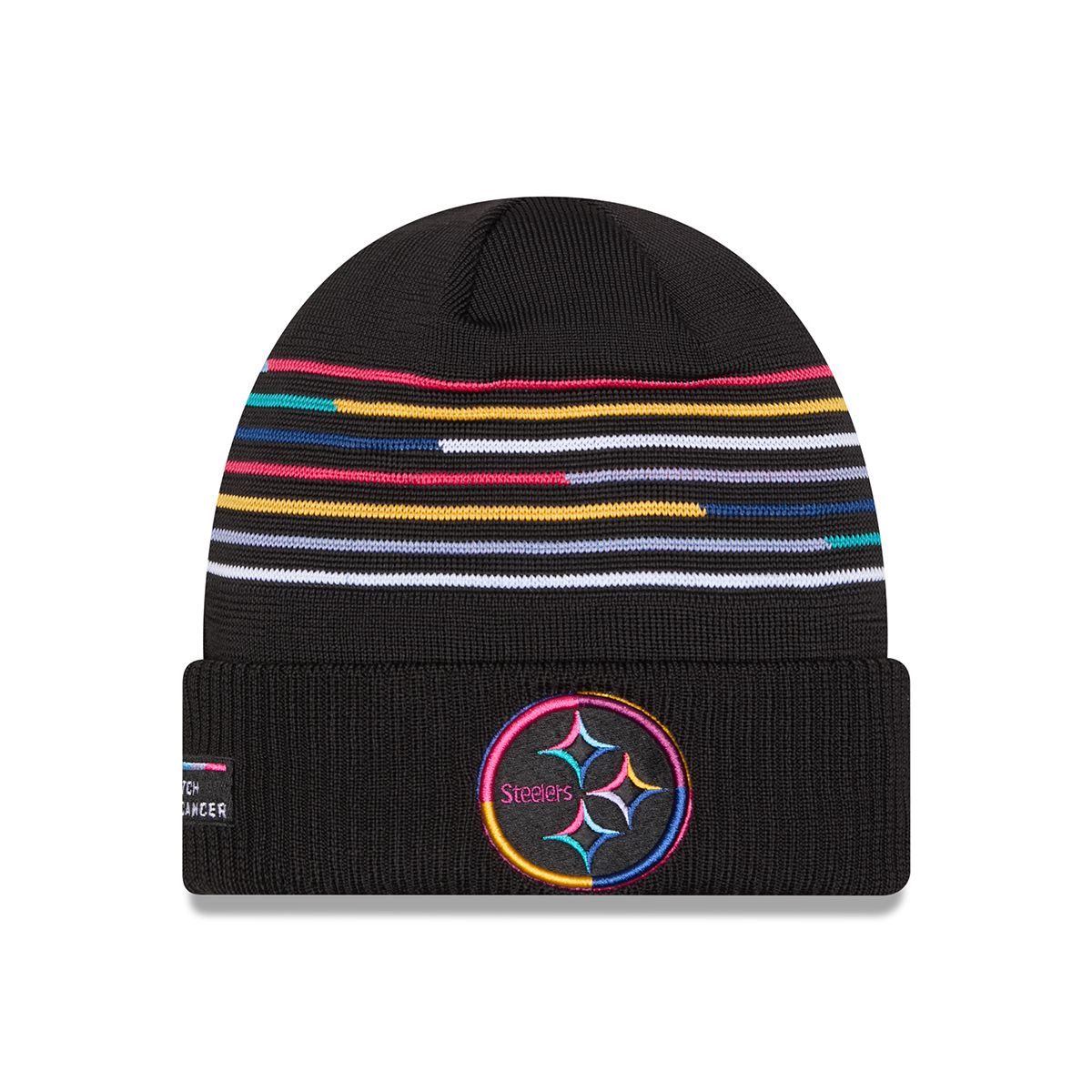 Pittsburgh Steelers Men's New Era Sideline Crucial Catch Sport Knit Hat
