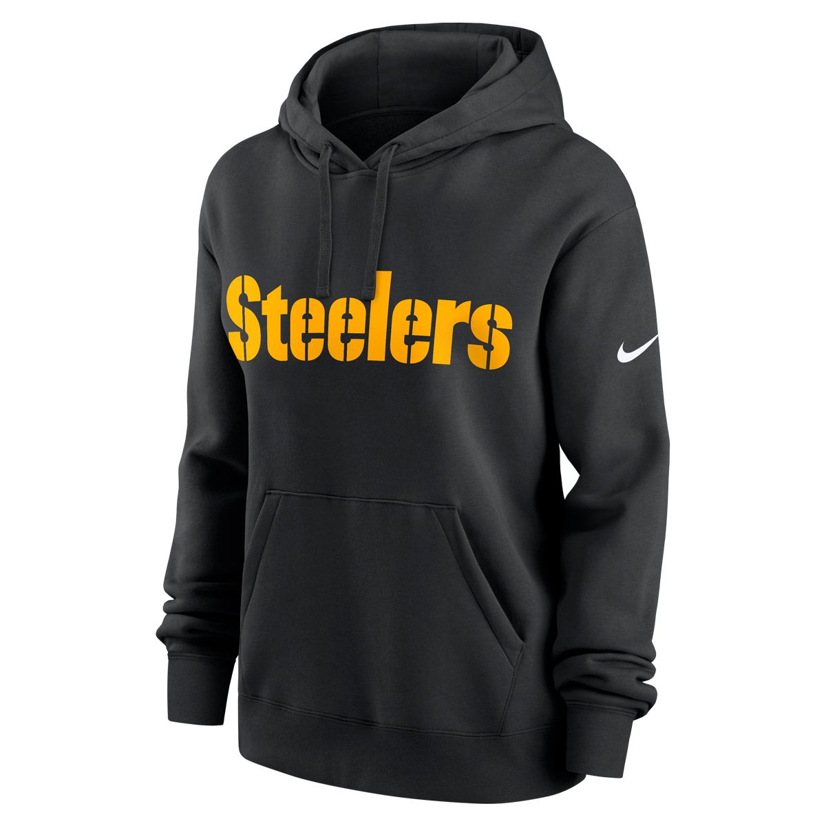 Pittsburgh Steelers Women's Nike Wordmark Therma Pullover Hoodie