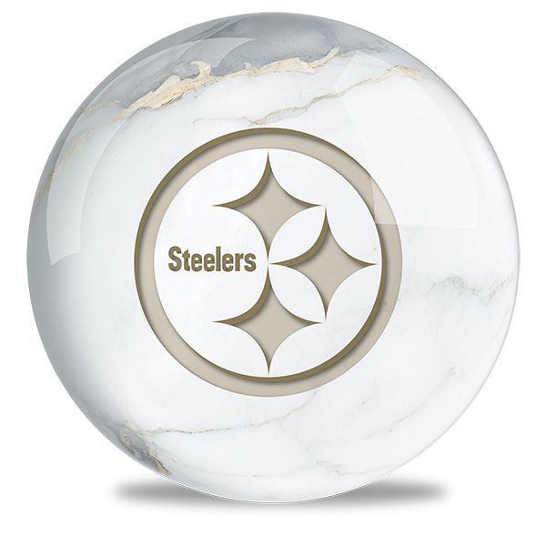 Pittsburgh Steelers Marble Bowling Ball 2 Pittsburgh Steelers Marble Bowling Ball