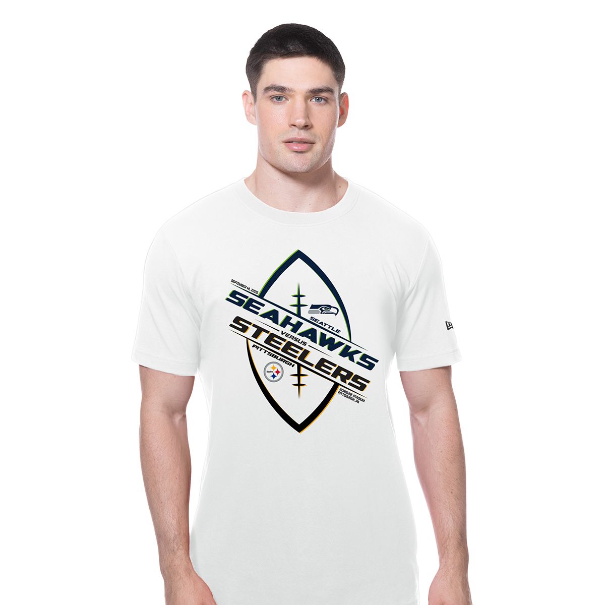 Pittsburgh Steelers vs. Seattle Seahawks 9/14/25 Gameday Short Sleeve T-Shirt