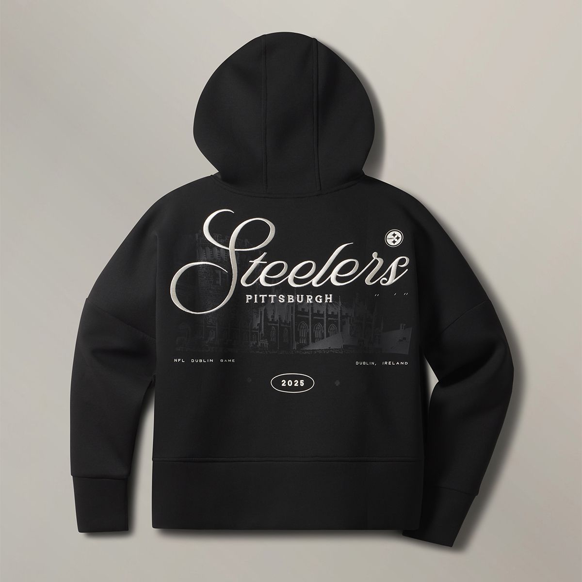 Pittsburgh Steelers Women's UNRL Limited Ireland Luxbreak Oversized Hoodie