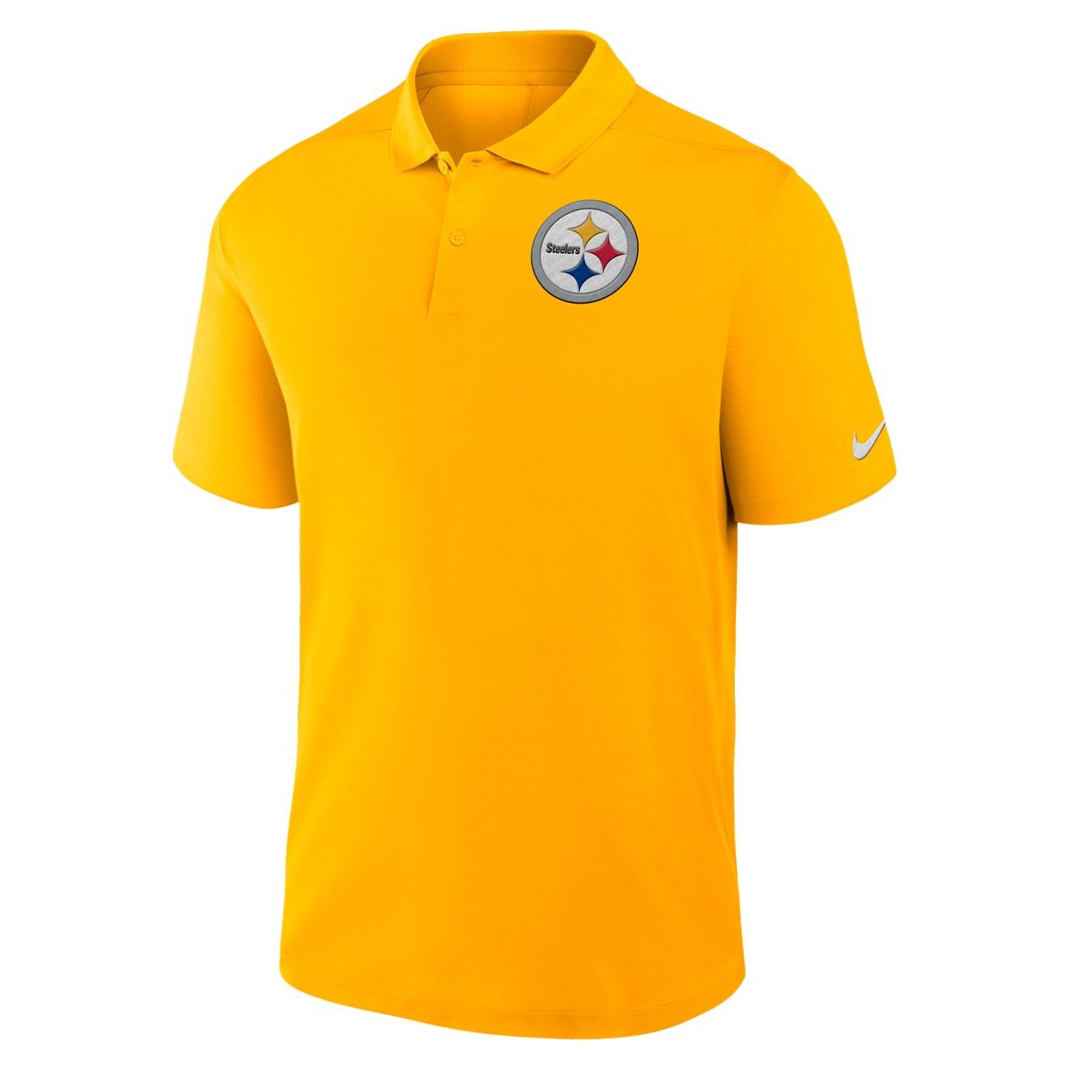Pittsburgh Steelers Men's Nike Gold Victory Polo 4 Pittsburgh Steelers Men's Nike Gold Victory Polo